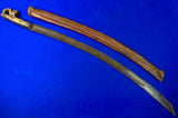 Antique Old Africa African 19 Century Sword European Blade w/ Scabbard