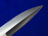 Vintage Custom Made Al Mar Sere IV Attack 3004 Fighting Knife w/ Sheath Stone