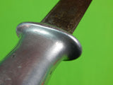US WW2 WWII Theater Custom Handmade Aluminum Stiletto Carried Fighting Knife