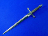 Antique 17 18 Century French France Spanish Left Hand Dagger Fighting Knife