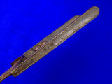 Antique Very Old 18 Century Indian India Katar Dagger Knife