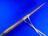 Antique 19 Century Burmese Burma Thailand Thai Sword w/ Scabbard