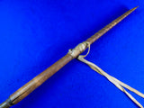 Antique 19 Century Burmese Burma Thailand Thai Sword w/ Scabbard