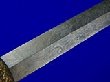 Antique Early 19 Century Germany German Silver Hunting Dagger Sword Knife