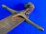 Antique 19 Century Turkish Turkey Kilij Pala Shamshir Ottoman Sword w/ Scabbard