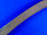 Antique 19 Century Turkish Turkey Kilij Pala Shamshir Ottoman Sword w/ Scabbard