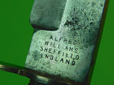 Antique 19 Century British English EBRO Alfred Williams Sheffield Fighting Knife