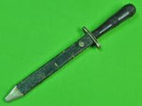 Antique 19 Century US British English Marked Stiletto Fighting Knife Dagger