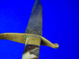 Antique 19 Century Indo Persian Small Sword Dagger Fighting Knife