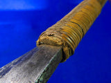 Antique 19 Century Indonesian Indonesia Machete Axe Short Sword