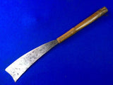 Antique 19 Century Indonesian Indonesia Machete Axe Short Sword
