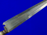 Antique 19 Century Italian Italy Hunting Fighting Knife with Scabbard