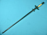 Antique 19 Century Masonic Fraternal Knights of Golden Eagle Sword w/ Scabbard Condition:Used