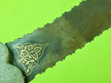 Antique 19 Century Middle East Islamic Jade Stone Horse Head Fighting Knife