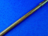 RARE Antique 19 Century Sudanese Sudan Metal & Wood Javelin Spear