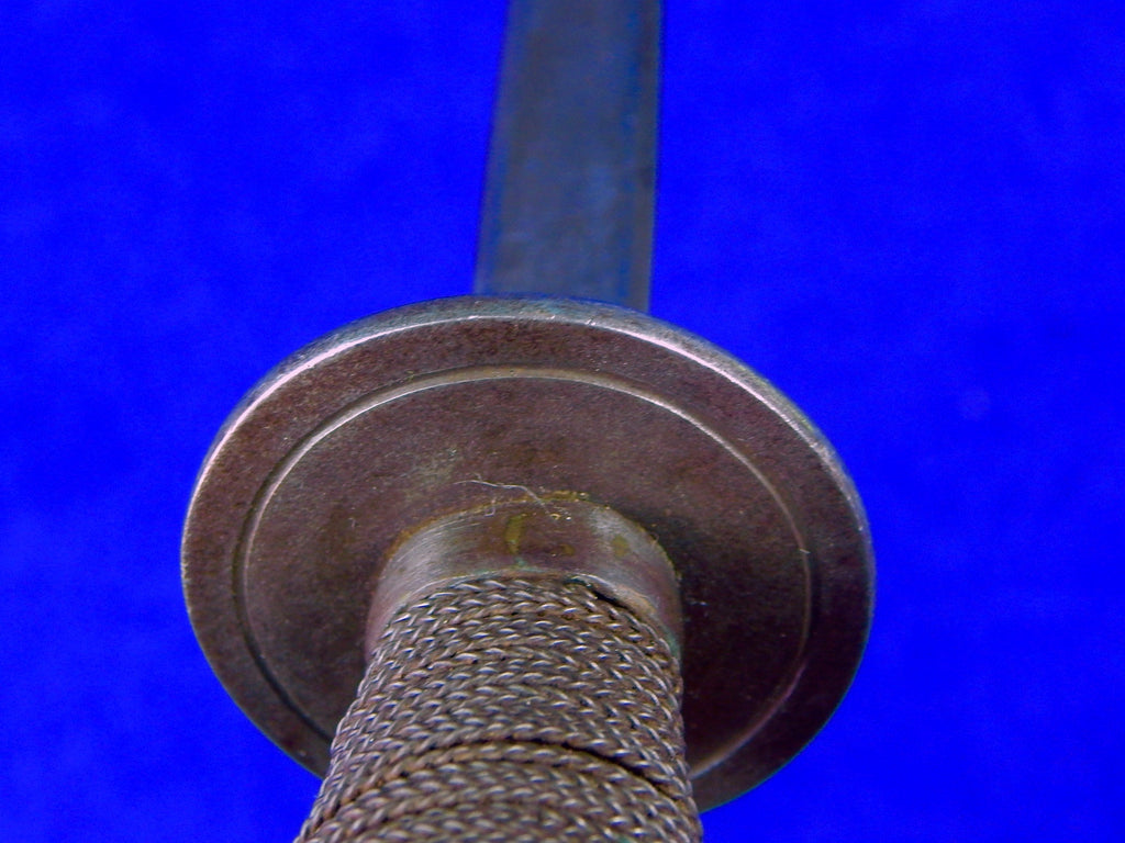 Antique 19 Century Victorian Small Rondel Dagger Fighting Knife ...