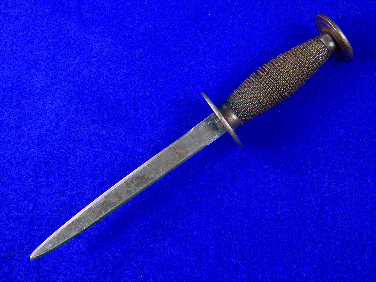 Antique 19 Century Victorian Small Rondel Dagger Fighting Knife ...