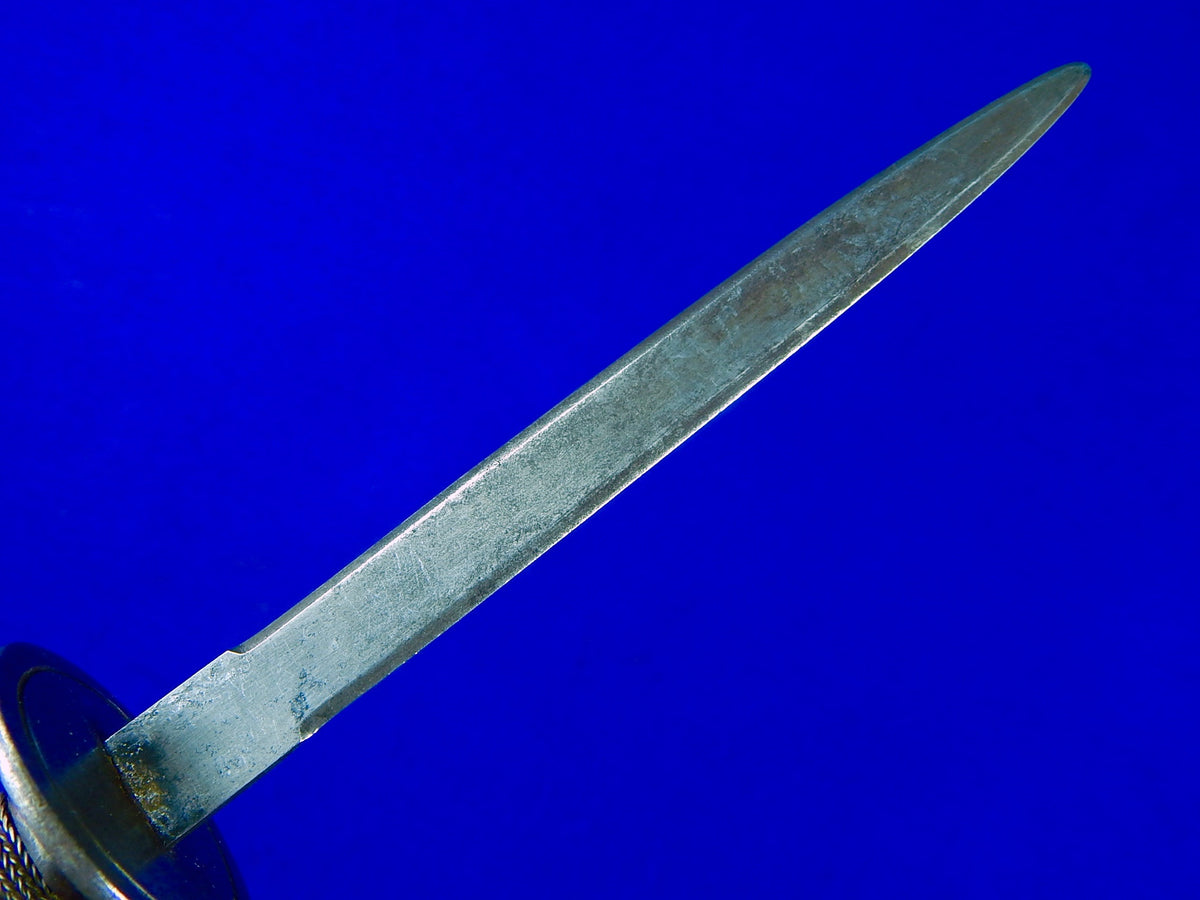 Antique 19 Century Victorian Small Rondel Dagger Fighting Knife ...