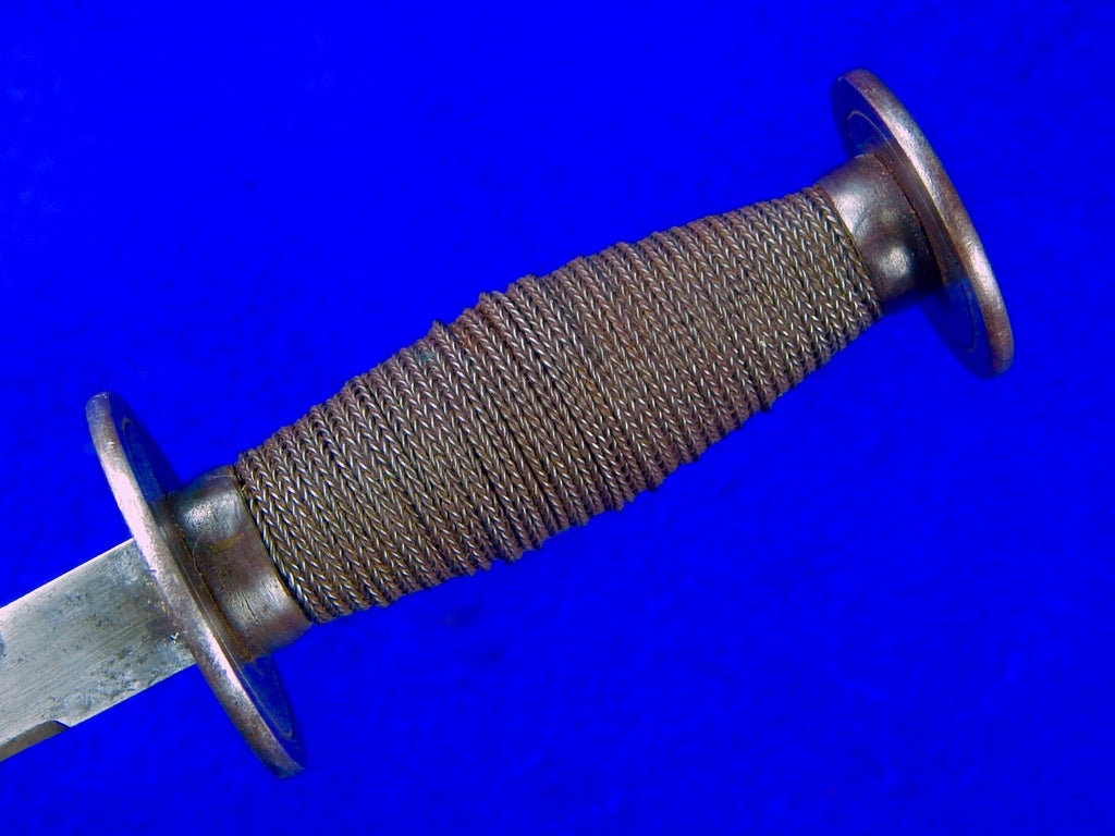 Antique 19 Century Victorian Small Rondel Dagger Fighting Knife ...