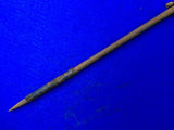 Antique Old African Africa 19 Century Javelin Spear '