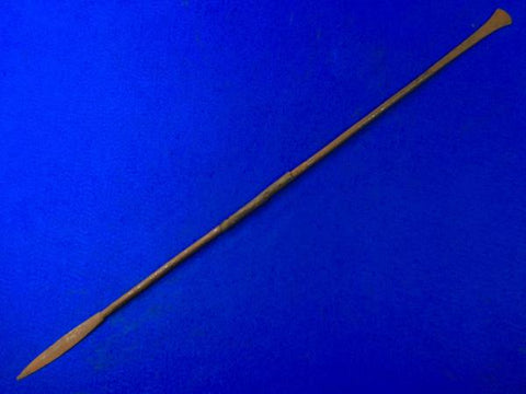 Antique Old African Africa 19 Century Javelin Spear