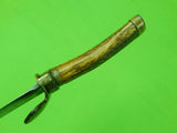 Antique British English 19 Century Stag Hunting Dagger Knife & Scabbard