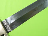 Antique British Civil War A.W. PAYNE Manhattan Works Sheffield Knife Dagger Dirk