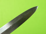 Antique British Civil War A.W. PAYNE Manhattan Works Sheffield Knife Dagger Dirk