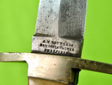 Antique British Civil War A.W. PAYNE Manhattan Works Sheffield Knife Dagger Dirk