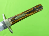 Antique British Civil War A.W. PAYNE Manhattan Works Sheffield Knife Dagger Dirk