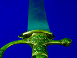 Antique French France 18 Century Hunting Short Sword Knife Dagger