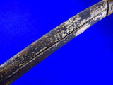 Antique French France Antique 19 Century Navy Cutlass Officer's Sword with Scabbard