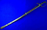 Antique Old Germany German 19 Century Cavalry Sword w/ Scabbard