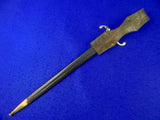 Antique Germany German 19 Century Model 1871 Saw Back Bayonet Short Sword