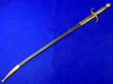 Antique Old Germany German 19 Century Short Sword with Scabbard