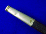 Antique Germany VERY RARE German 19 Century Saw Back Short Sword Dagger Scabbard