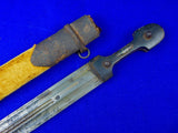 Antique Imperial Russian Russia Caucasian 19 Century Pre WW1 Kindjal Knife Sword