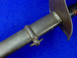 Antique Italian Italy Model 1860 German Made Cavalry Sword w/ Scabbard