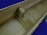 Antique Japanese Japan Wakizashi Katana Sword Wooden Box Case Chest