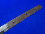 Antique Japanese Japan Katana Shinto Suriage Signed Echizen Ju Kaneshige Sword