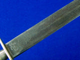 Antique Old Mexican Mexico Large Engraved Fighting Knife Dagger