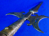Antique Old 17 Century French France Italy Italian Halberd Spear