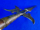 Antique Old 17 Century French France Italy Italian Halberd Spear