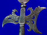 Antique Old 17 Century French France Italy Italian Halberd Spear