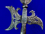 Antique Old 17 Century French France Italy Italian Halberd Spear