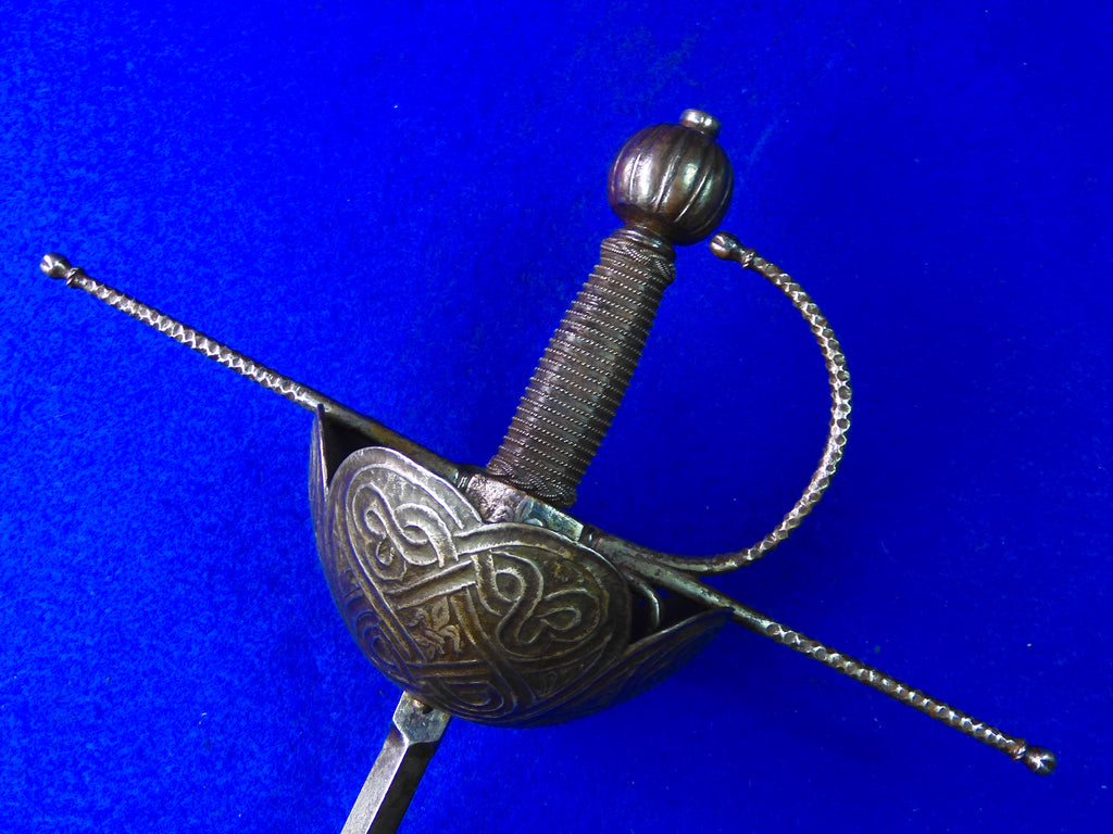 Antique Old 17 Century French France Rapier Sword ANTIQUE & MILITARY