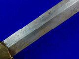 Antique Old 19 Century Chinese China Short Sword w/ Scabbard