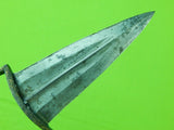 RARE Antique Old 19 Century Miniature Katar Gold Inlay Fighting Knife Marked