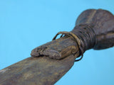 Antique Old Africa African 19 Century Short Sword Large Knife