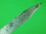 Antique Old Hunting Fighting Stag Handle Knife